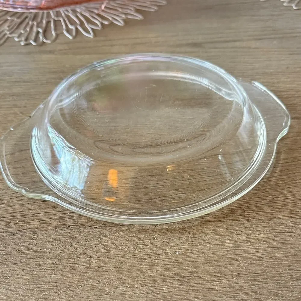 Pyrex Clear Glass Dish Lid 497